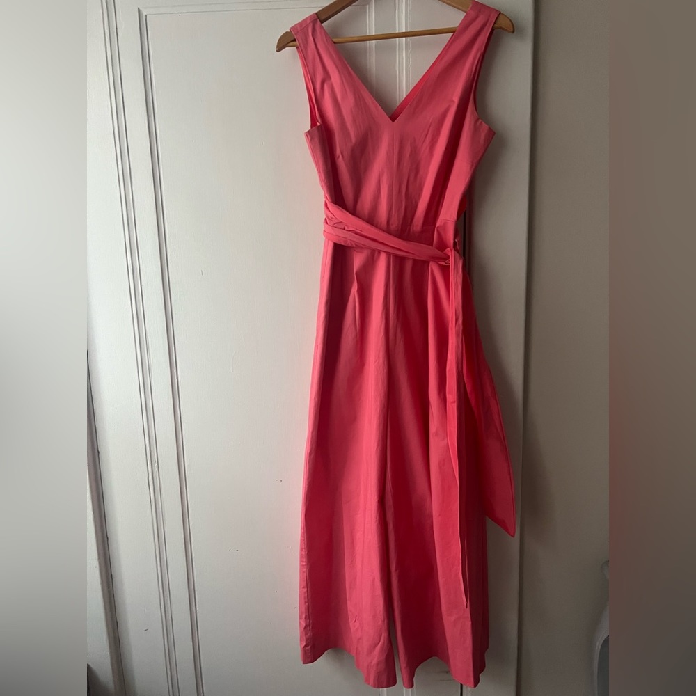 J. Crew cotton poplin jumpsuit